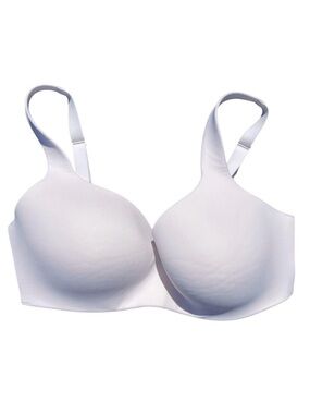 Athleta wireless comfort bra molded adjustable white 38DD plus size 38E